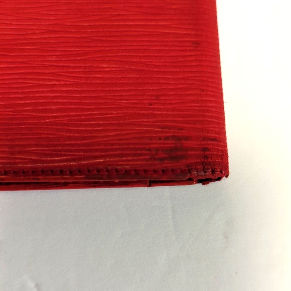 Louis Vuitton Scarlet Epi Leather Wallet - Picture 14 of 14